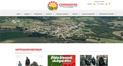 Desktop Screenshot of pmcamargo.com.br